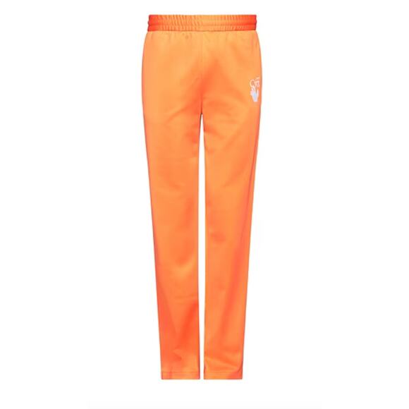 Off White Hand Off Slim Track Pants Orange L - Picture 1 of 14